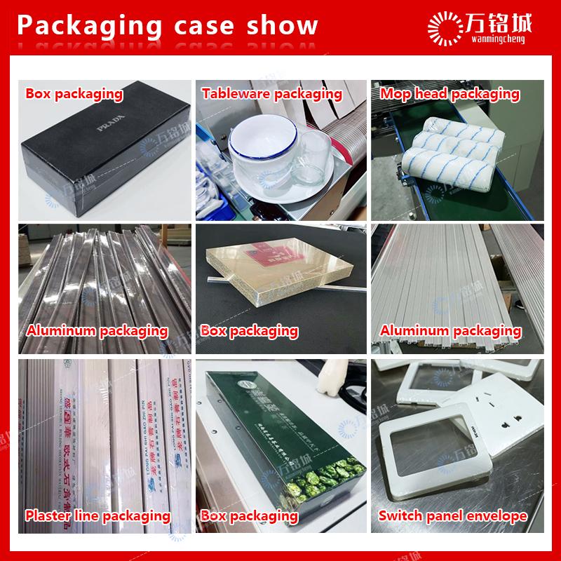 Multi purpose barrel noodle, cup noodle heat shrink packaging machine box heat shrink film packaging machine